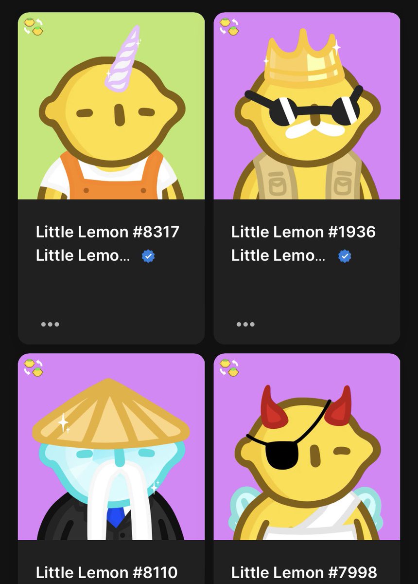 Mercy_Gonzz's tweet photo. LFG super excited to have been chosen by the @LittlelemonsNFT team to have 1 of my lemons turned into Proof of Concept and made into IP talk about utility help me choose which 1 of my lemons should make it into the real world !!! 🍋🍋🍋

Comment below ⬇️⬇️⬇️ https://t.co/JNtWGrqMQc