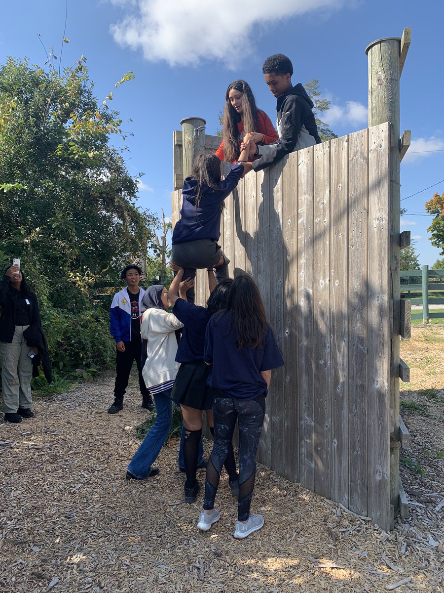 mr_zanon's tweet image. Great day @CampRobinHood with our @FMMtweets Grade 9s for their Orientation! Lots of great team building activities! #Group13 #WinningWarriors @ycdsb