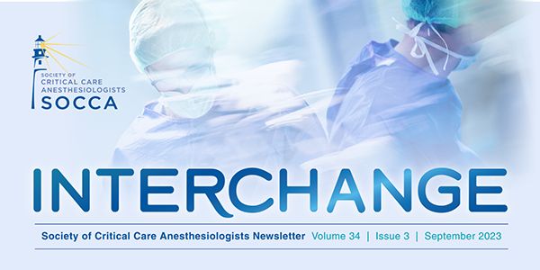 Society of Critical Care Anesthesiologists (@socca_critcare) on Twitter photo SOCCA Interchange Issue #3 / Fall 2023 is out! Visit buff.ly/2W2bLuQ for news & updates from <a href="/mike_wall61/">Mike Wall</a> <a href="/shahlasiddiqu11/">shahla siddiqui</a> <a href="/KunalKaramchan2/">Kunal Karamchandani</a> <a href="/KhannaAshishCCM/">Ashish K. Khanna, MD,MS,FCCP,FCCM,FASA</a> <a href="/MayHuaMD/">May Hua</a> <a href="/madihasyed85/">Madiha Syed</a> & more! SOCCA Interchange Issue #3 / Fall 2023 is out! Visit buff.ly/2W2bLuQ for news & updates from <a href="/mike_wall61/">Mike Wall</a> <a href="/shahlasiddiqu11/">shahla siddiqui</a> <a href="/KunalKaramchan2/">Kunal Karamchandani</a> <a href="/KhannaAshishCCM/">Ashish K. Khanna, MD,MS,FCCP,FCCM,FASA</a> <a href="/MayHuaMD/">May Hua</a> <a href="/madihasyed85/">Madiha Syed</a> & more!