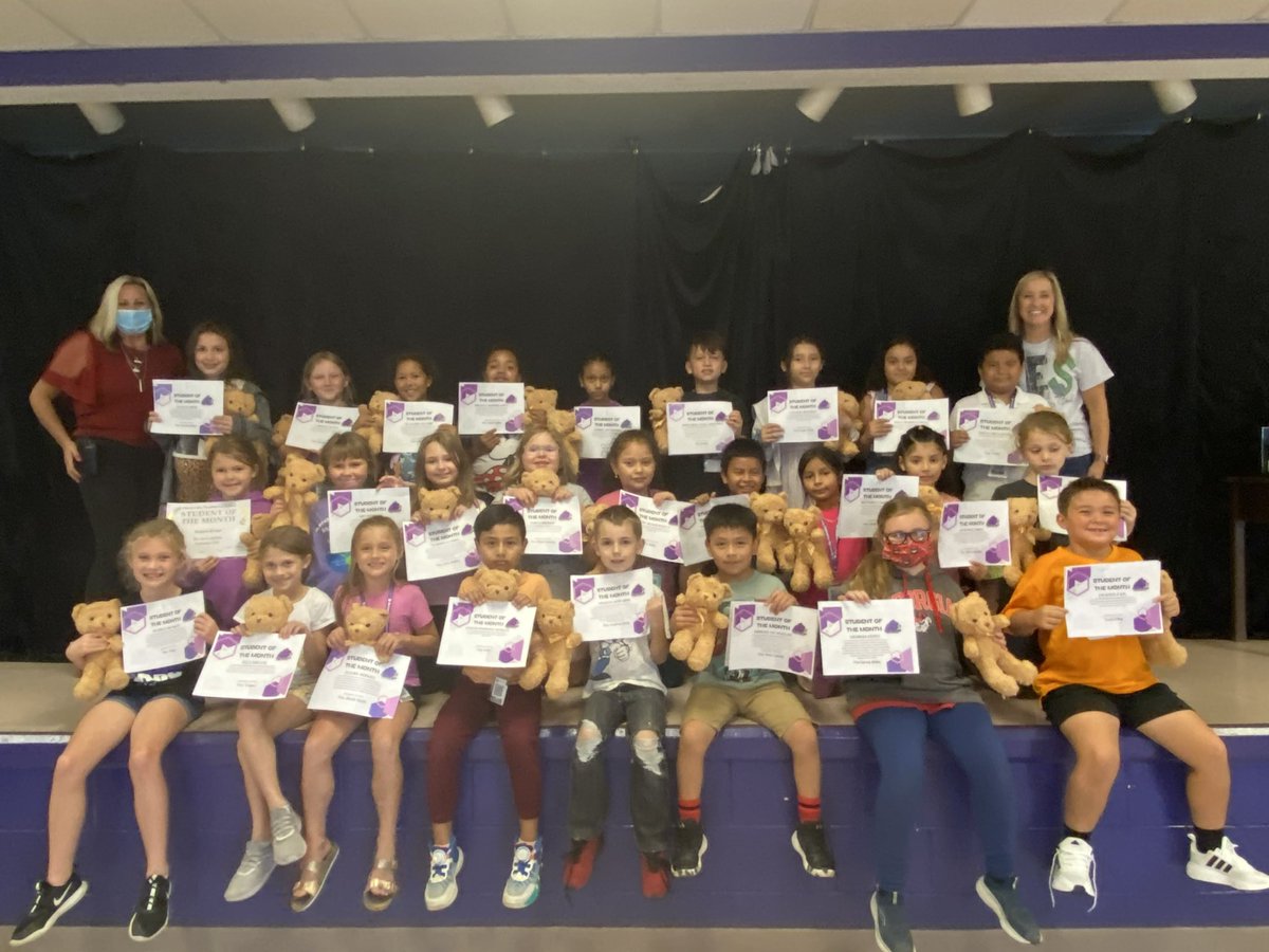 ses_cubs's tweet image. Today we celebrated our first Students of the Month (SOTM) for Sevierville Elementary! We are so proud of each of these students as classroom helpers over the last six weeks in and out of the classroom! Keep up the wonderful work. 💜 #encouragingothers #SOTM #SES
