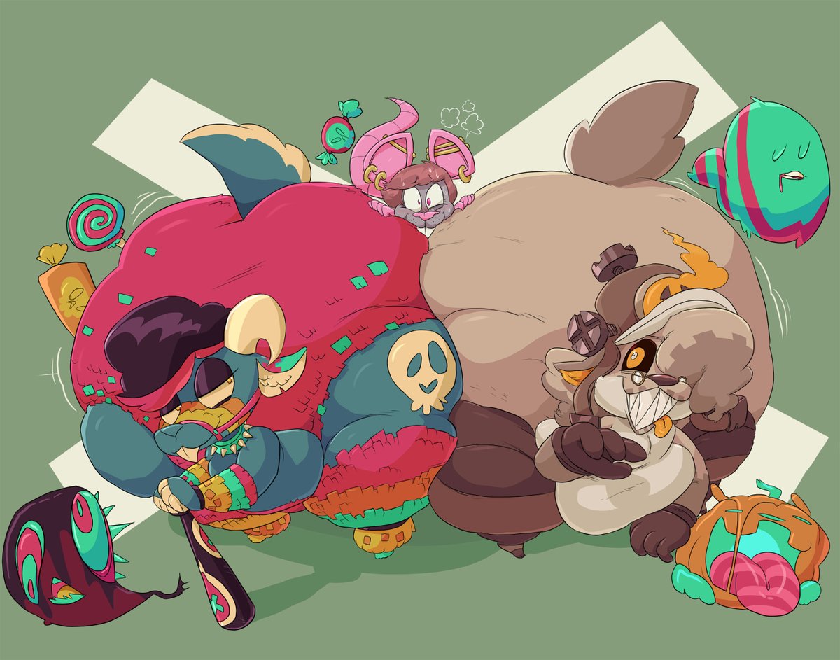 GulpSpooky's tweet photo. Commission for @lazy_logan404 and @Heftyenough https://t.co/0fFyBnRUjt