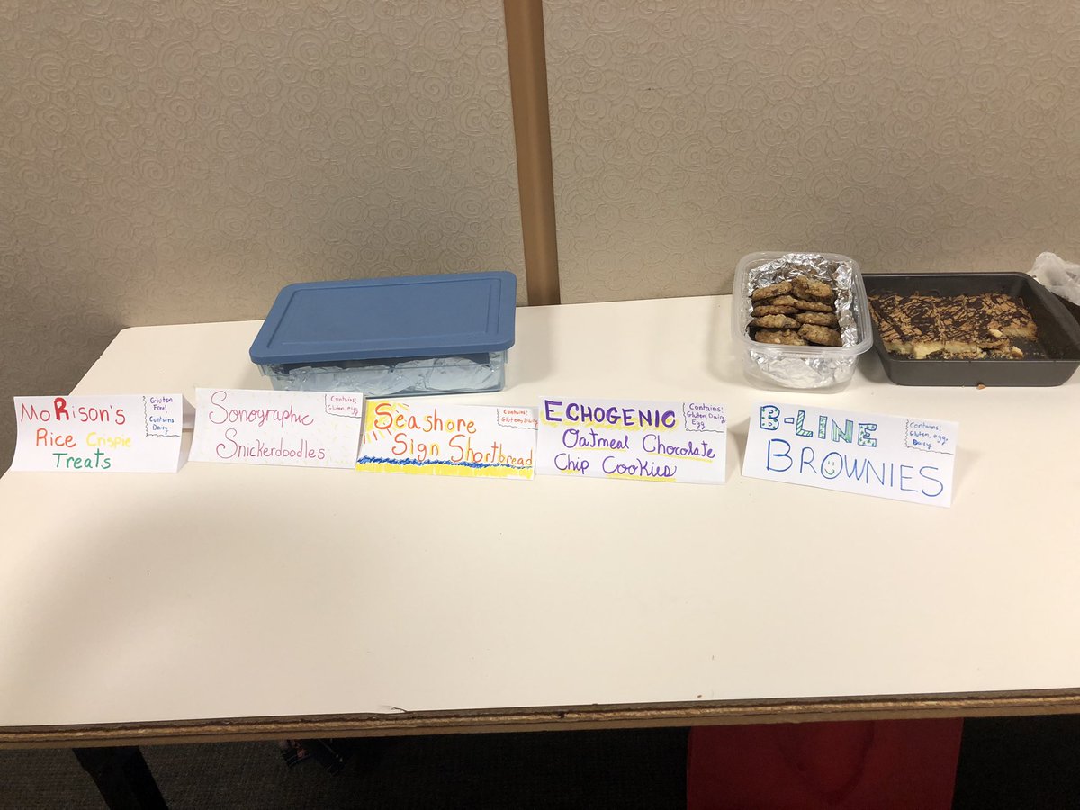 UconnUsig's tweet photo. All while enjoying pizza and POCUS-themed treats! 

Can’t wait for the next one! https://t.co/X3cJ824qze