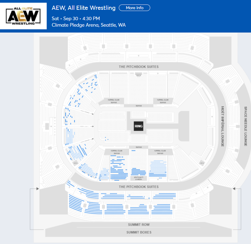 WrestleTix on X: The public on-sale for AEW in Washington, DC at the Capital  One Arena just went live. Another $20 section was added (as noted below in  red). As I pointed