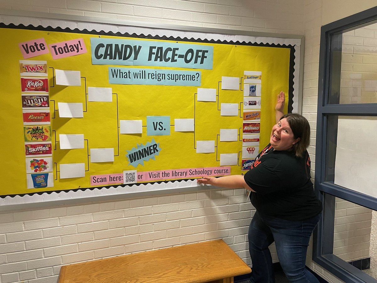 Hayfield SS Library tweet media