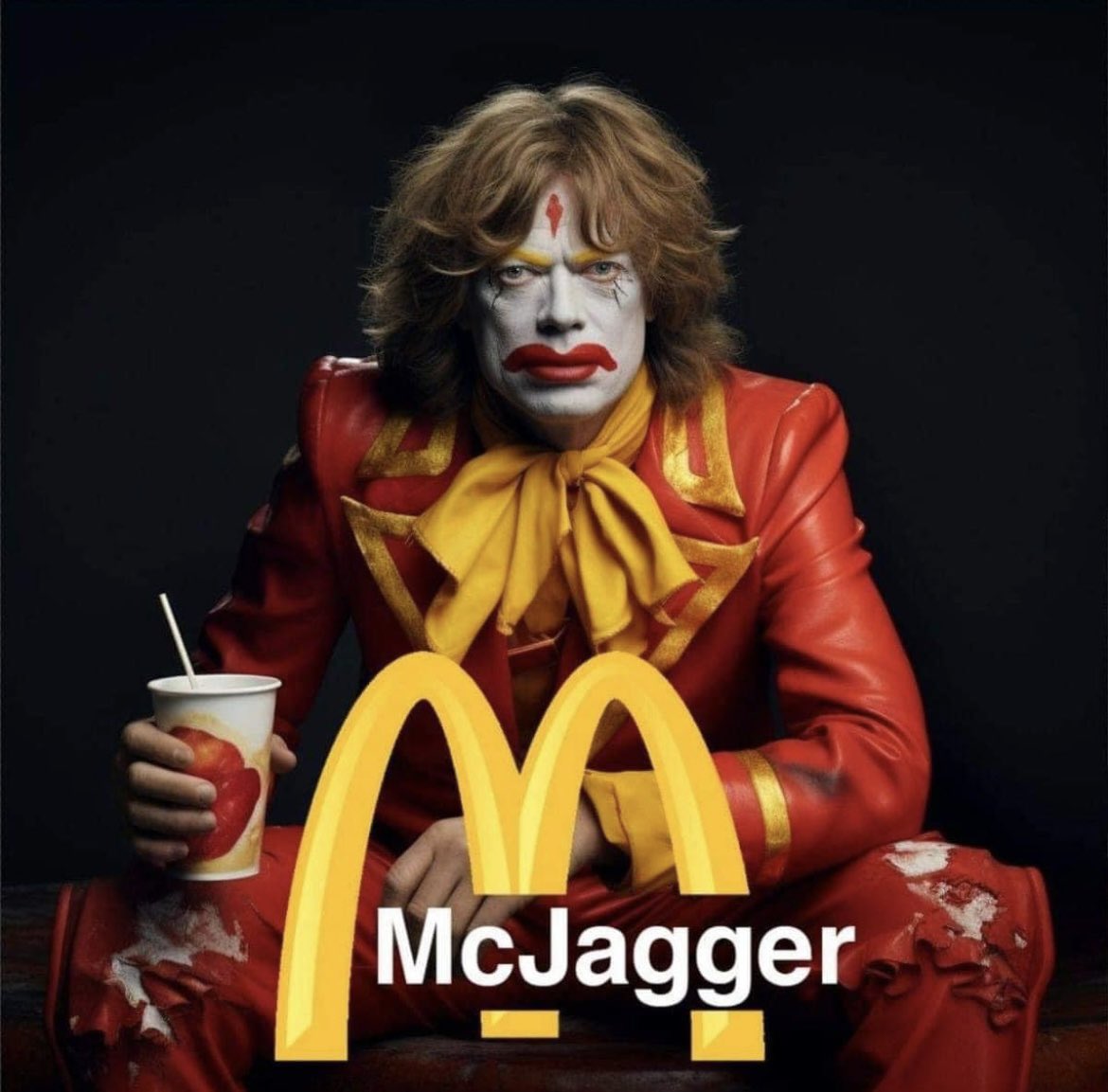 Unminced__Words's tweet photo. I’m lovin’ it! Mick Jagger cleverness. https://t.co/RtnDZQRxgp is pleased to share this bit of clever. #TheRollingStones #MickJagger #McDonalds #ImLovingIt #Music #Awesome #Designs #FunGifts #McJagger https://t.co/vBrw5FaDGp
