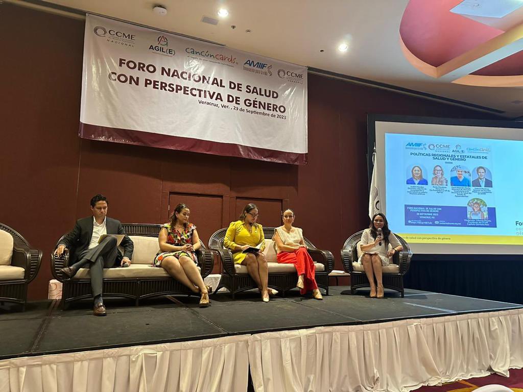 Un Sistema Nacional de Cuidados es parte fundamental de las políticas de salud con perspectiva de género.

⚕️🚺 En el "Foro Nacional de Salud con Perspectiva de Género", de <a href="/CEmpresarias/">CCME</a> y <a href="/AMIIFMx/">AMIIF México</a>, <a href="/JudySenyacen/">Judy Senyacen</a> habló del presupuesto estatal y federal destinado a salud.