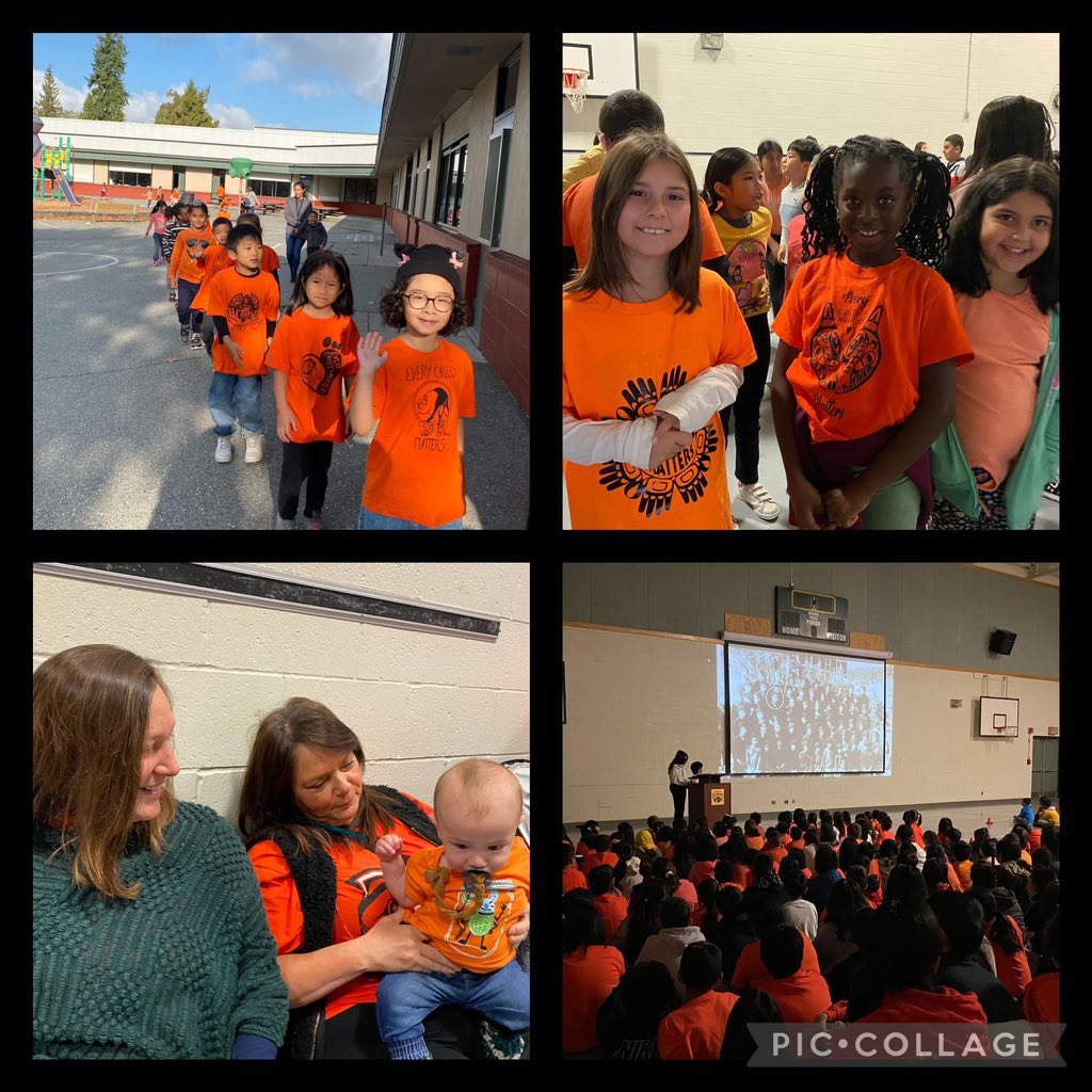 A powerful #OrangeShirtDay assembly and walk of solidarity <a href="/Surrey_Schools/">Surrey Schools</a>