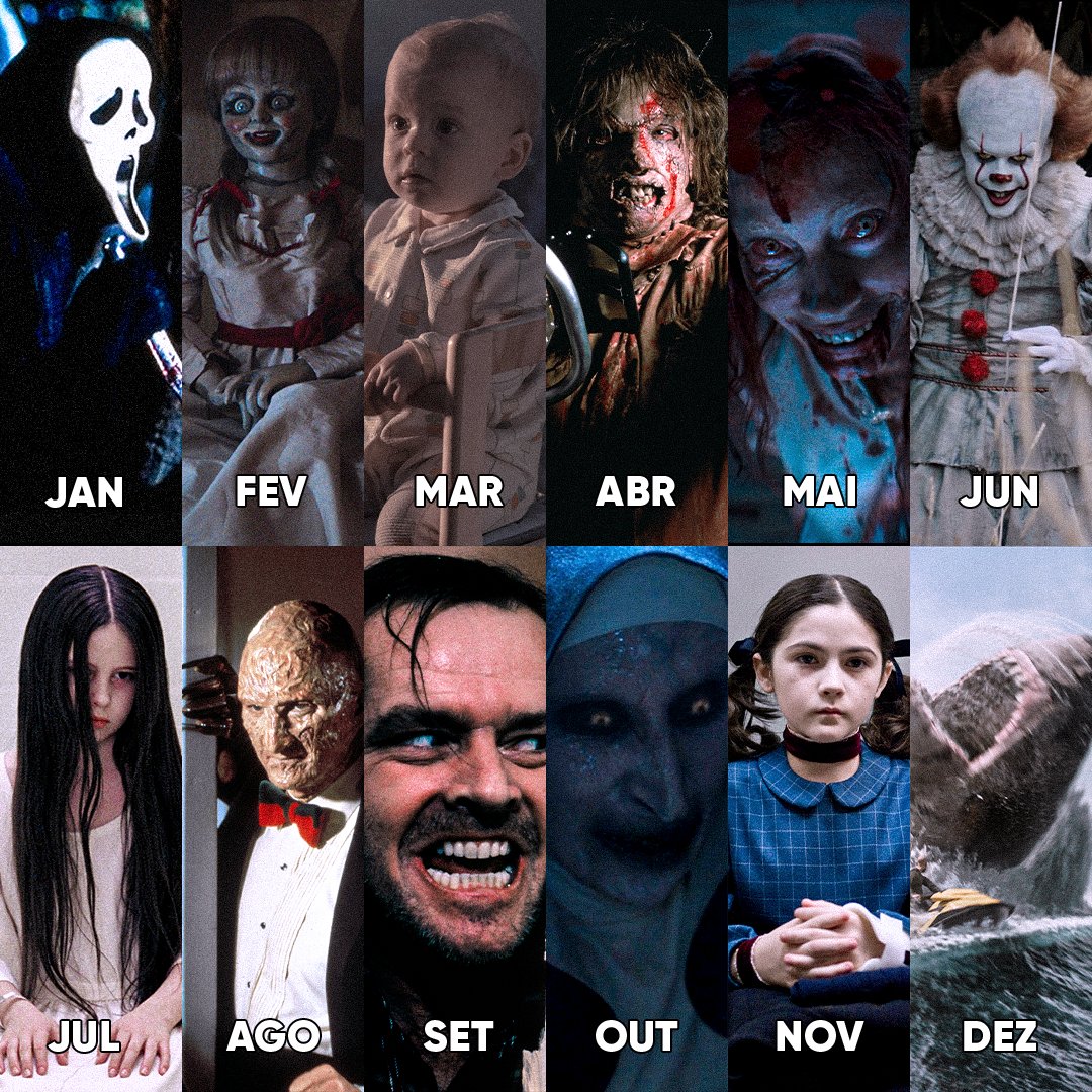 O assassino do mês do seu aniversário está te perseguindo 🎂🎃 
Como você sobreviveria?