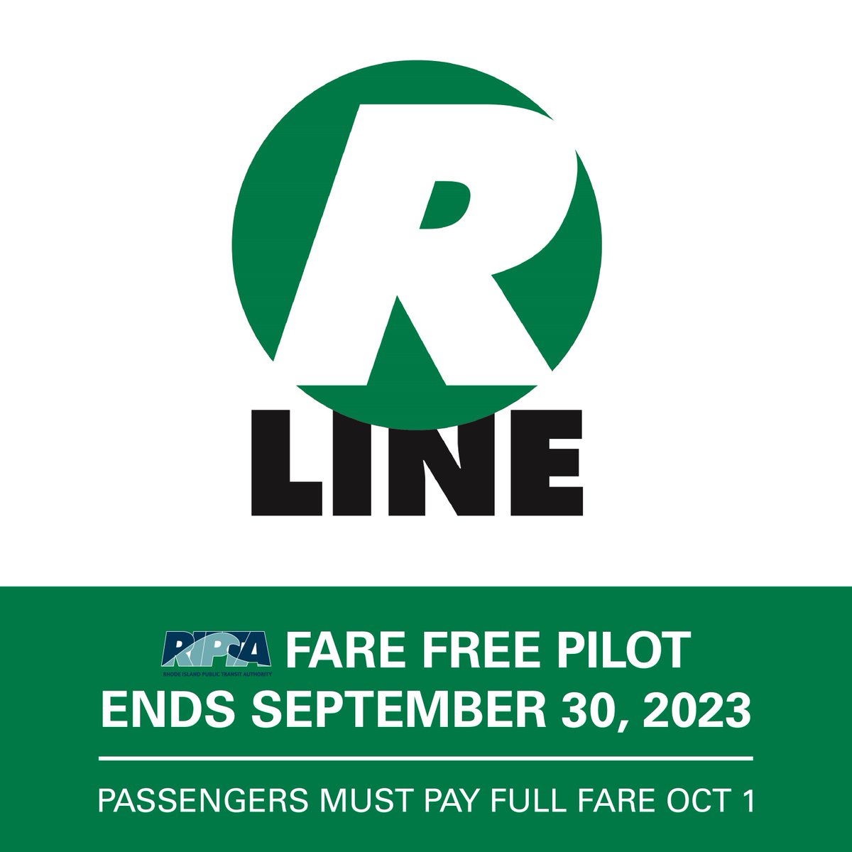 Starting today, Sunday, October 1, R-Line passengers will be required to pay the full fare with $2 cash (exact change only), a Wave smart card, or the Wave mobile app. For more information, please visit: bit.ly/47o0Sp7
