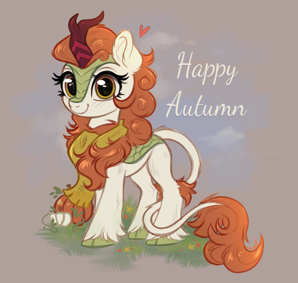 that sure is one happy Autumn #mylittlepony