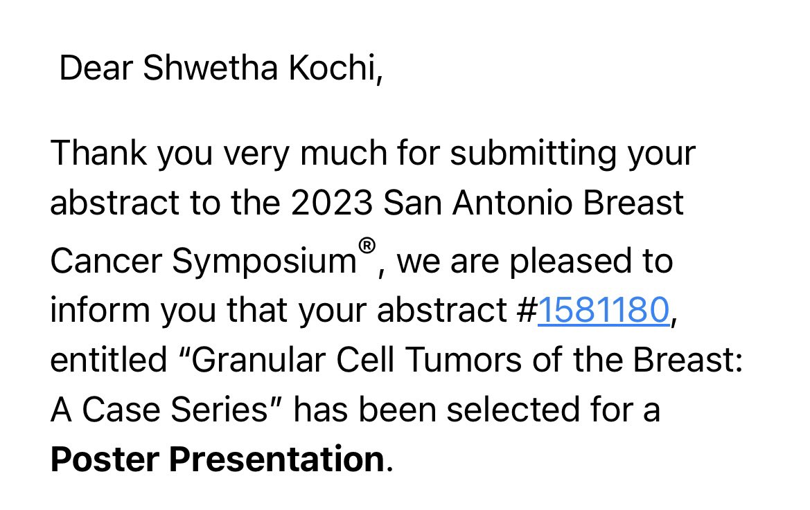 Super excited to be at the San Antonio Breast Cancer Symposium this December! Couldn’t have made it here without my amazing mentors <a href="/DrMonikaMD/">Monika Masanam, MD</a> <a href="/jenniferdson/">Jennifer Son</a> <a href="/LucyMDeLaCruzMD/">Lucy M. De La Cruz MD</a> and the rest of the Breast Surgery team at Georgetown Medstar! #SABCS23