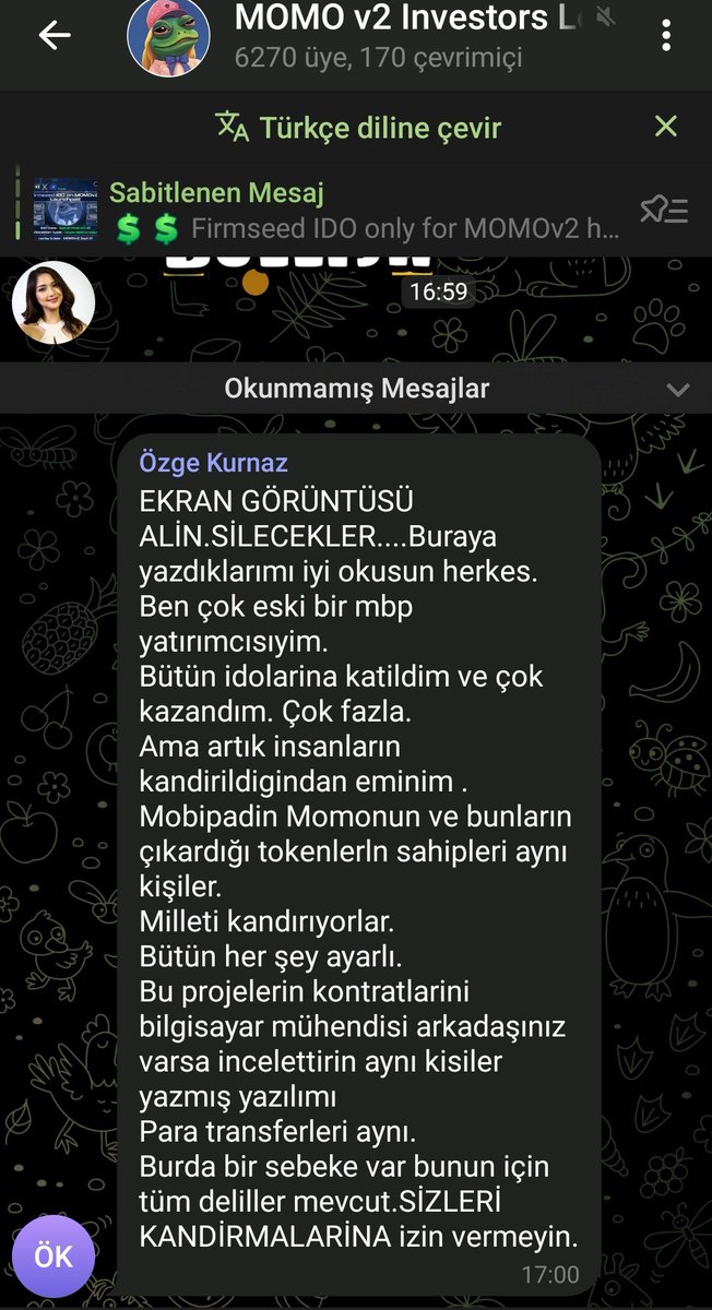 Dikkat !!!!!! 

Atlas marketing, Türkleri dolandıran çete devamlı proje çıkarıyorlar. Momov2 linkpad NexaDApp ve daha önceki birçok rug yaptıkları projeler var dolandırıcı bunlar inanmayın Rick Ekrem Cy üç ortak bunlar 

#MomoV2 #Mbp #dks #Linkpad #Ubxs #NexaDApp #AtlasMarketing