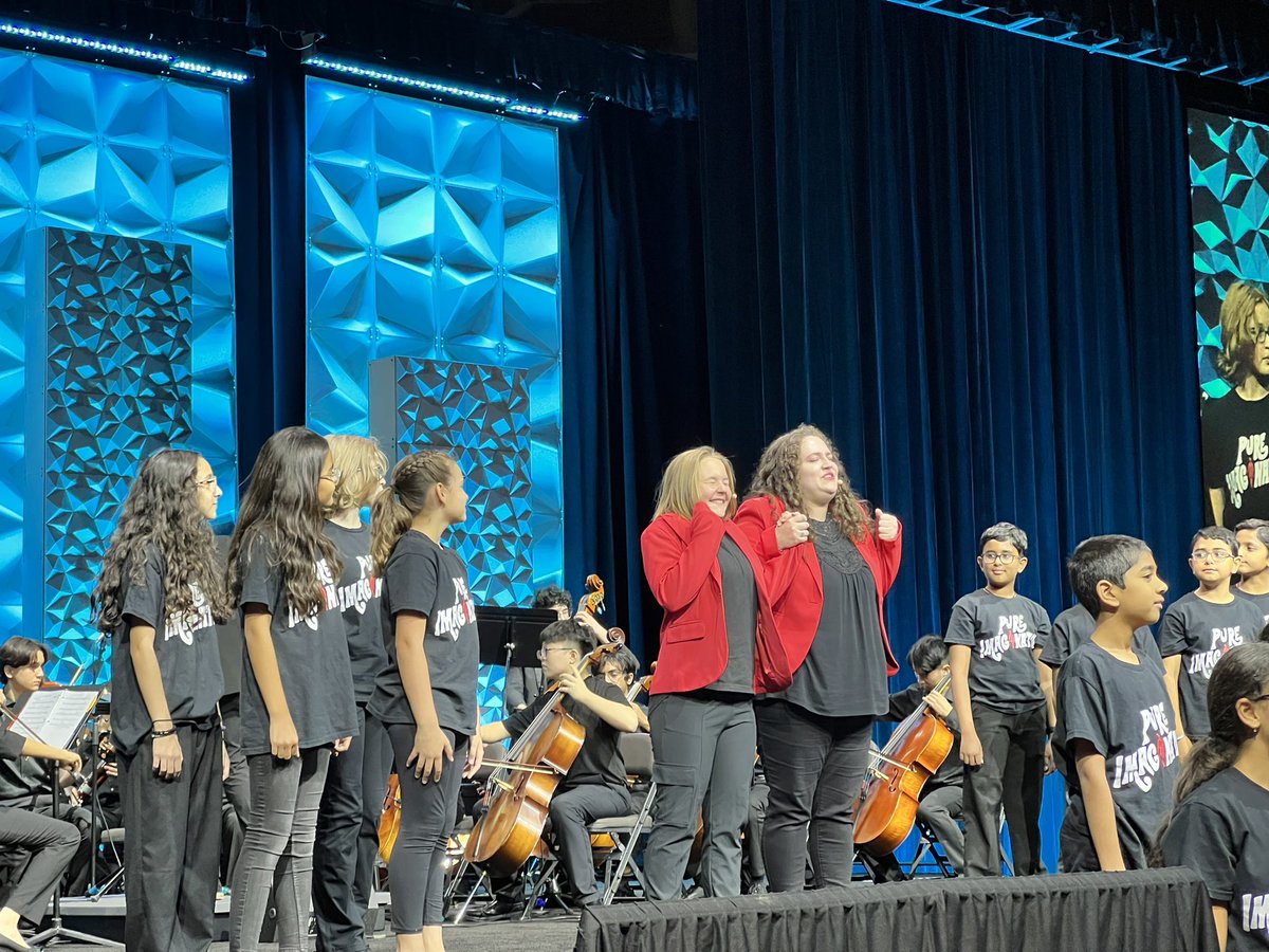 tasb_news's tweet photo. Amazing performance by @friscoisd @friscofinearts students at tonight’s general session! https://t.co/CUDgaOf0bb