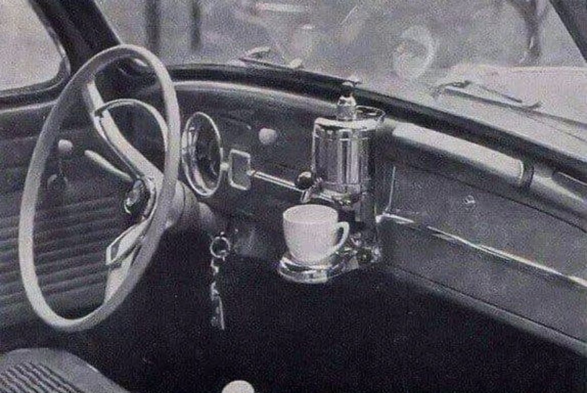 In 1959, Volkswagen introduced an optional coffee machine for their vehicles. Interestingly, Volkswagen also has a unique product line: sausages known as 'currywurst,' which have outperformed their car sales. These sausages are manufactured at the main factory and are branded as