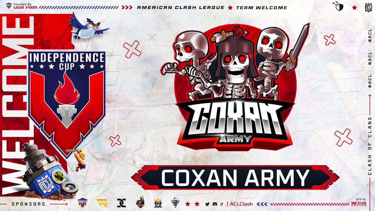 CoxanArmy's tweet photo. @ACLClash looking forward to this tourney! Good luck to the rest of the teams! https://t.co/3ahHgd1orR