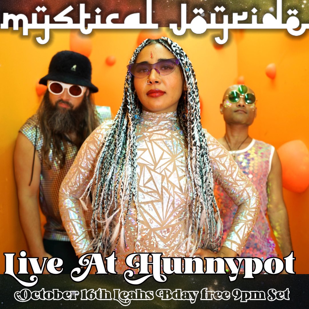 Fam!!! This is the one, <a href="/hunnypotlive/">𝗛𝘂𝗻𝗻𝘆𝗽𝗼𝘁 𝗟𝗶𝘃𝗲  🍯</a>  is ending its series in November and we are playing our last time out with a bang!  Lots of special guest!!!  9pm <a href="/MintLA/">The Mint</a> October 16!  It’s also Leahs Bday Show!