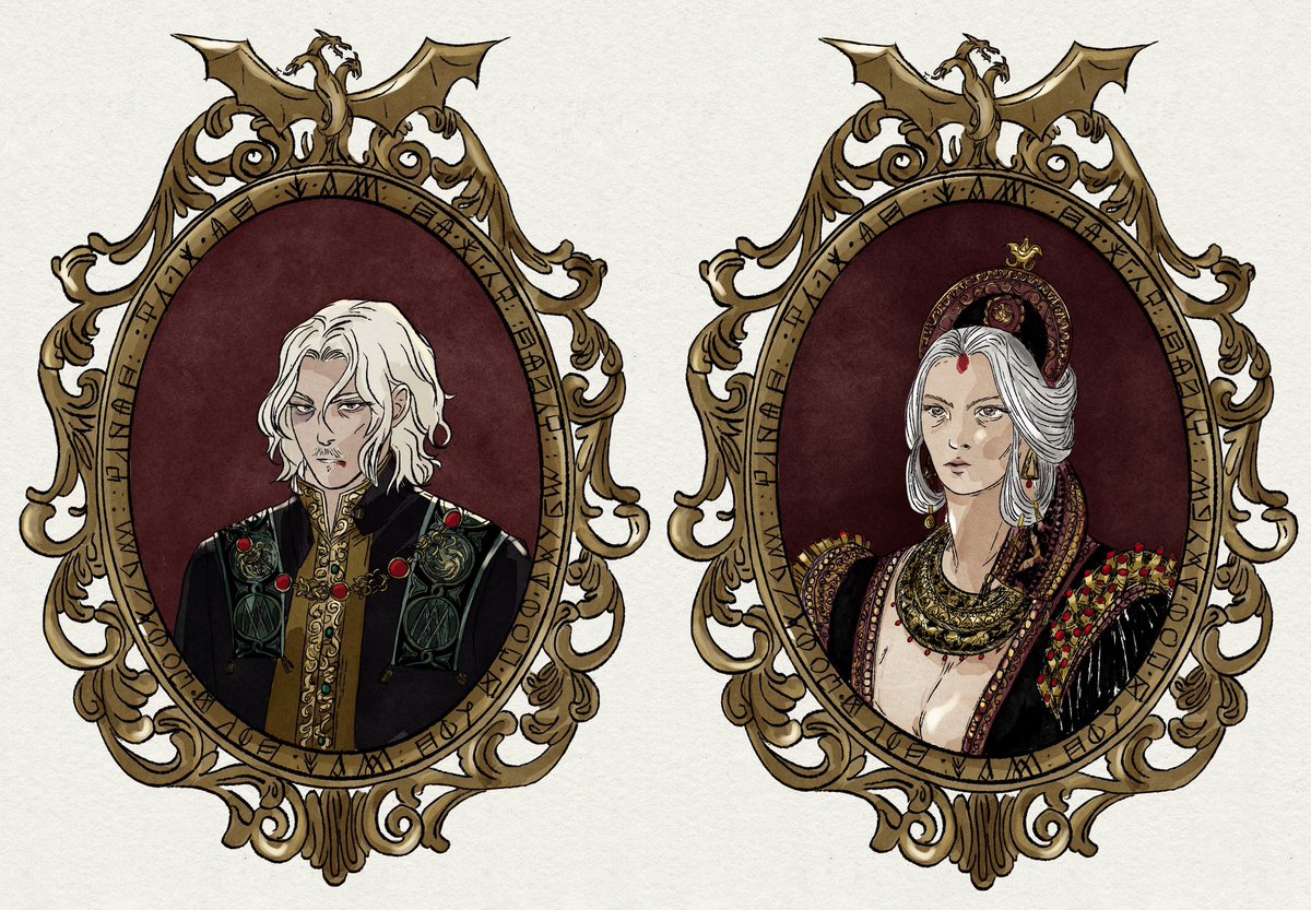 “Then the storm broke, and the dragons danced.”

#asoiaf #fireandblood