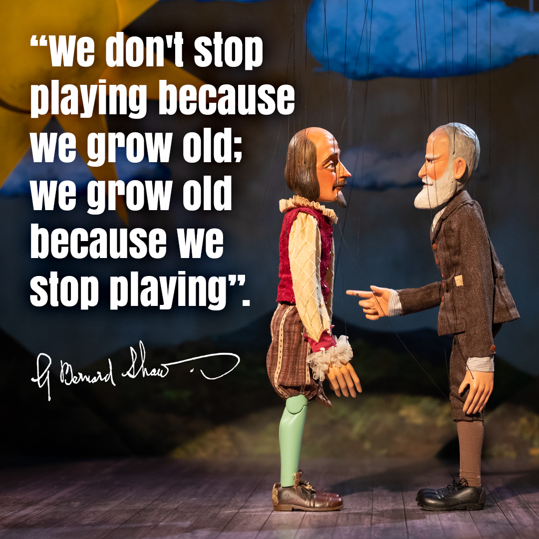 ShavFilm's tweet photo. Engaging in the art of #puppetry can be a playful &amp; therapeutic activity. It allows the #puppeteer to tap into their creativity, explore different aspects of their personality through various characters, while also offering a distinctive medium for storytelling. #ShakesVersusShav https://t.co/0GsvHsxUa3