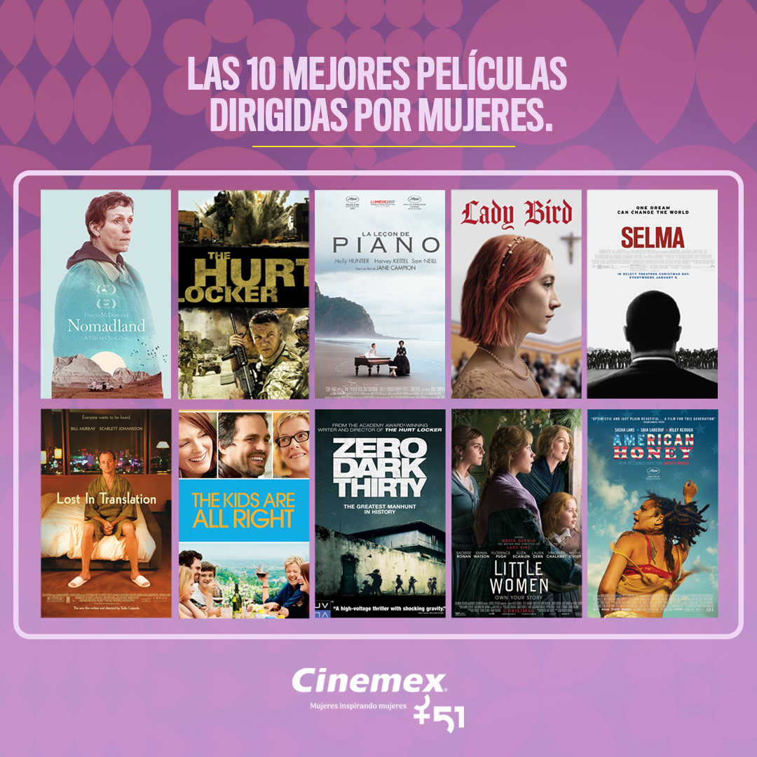 cinemexmas51's tweet photo. Celebramos el éxito de todas; disfruta de estas películas de inspiración. https://t.co/ezcAyG4hIa