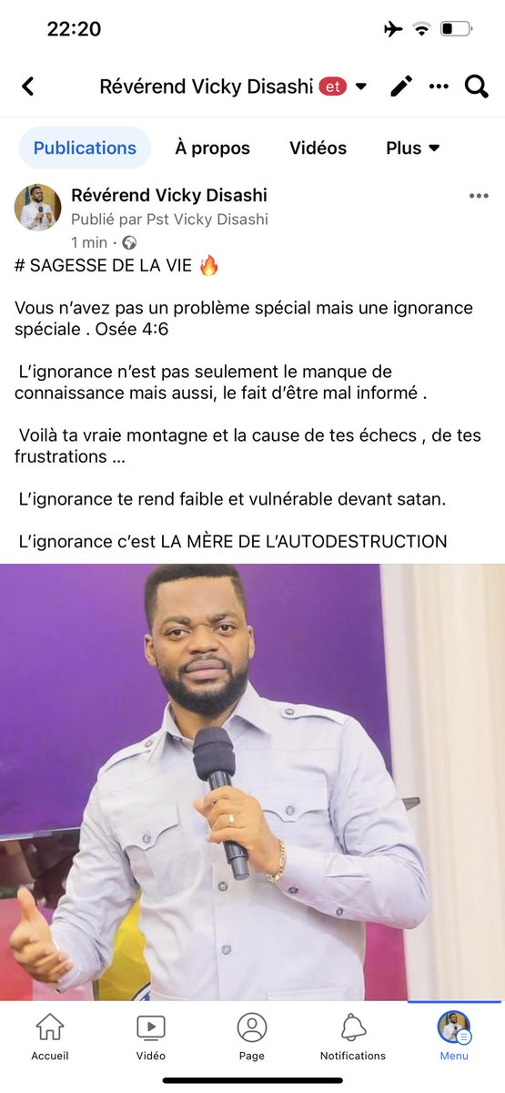 Révérend VICKY DISASHI tweet media