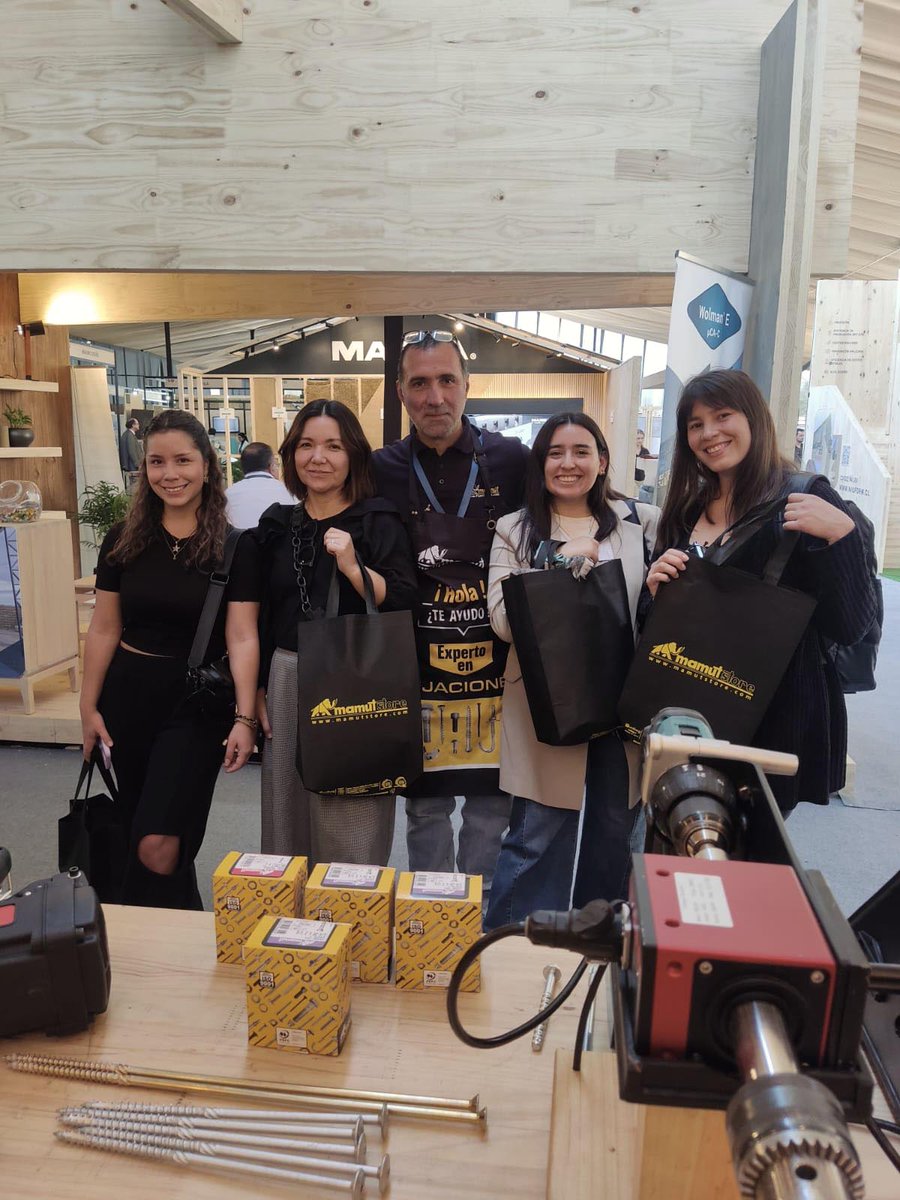 Visita nuestro stand mamut Feria de la Madera te esperamos.

Para más información visítanos en fijaciones.com , mamutstore.com, o envíanos tus consultas al correo contacto@mamut.cl
#Tornillo #Feriamadera  #madera #FijacionesMamut #mamut