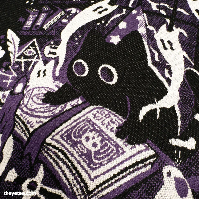 This sweater is certainly spellbinding!  Don't miss your chance to get the Necromaro Premium Knit Sweater designed by  &amp; - Pre-orders run thru this Sunday, October 1st!  