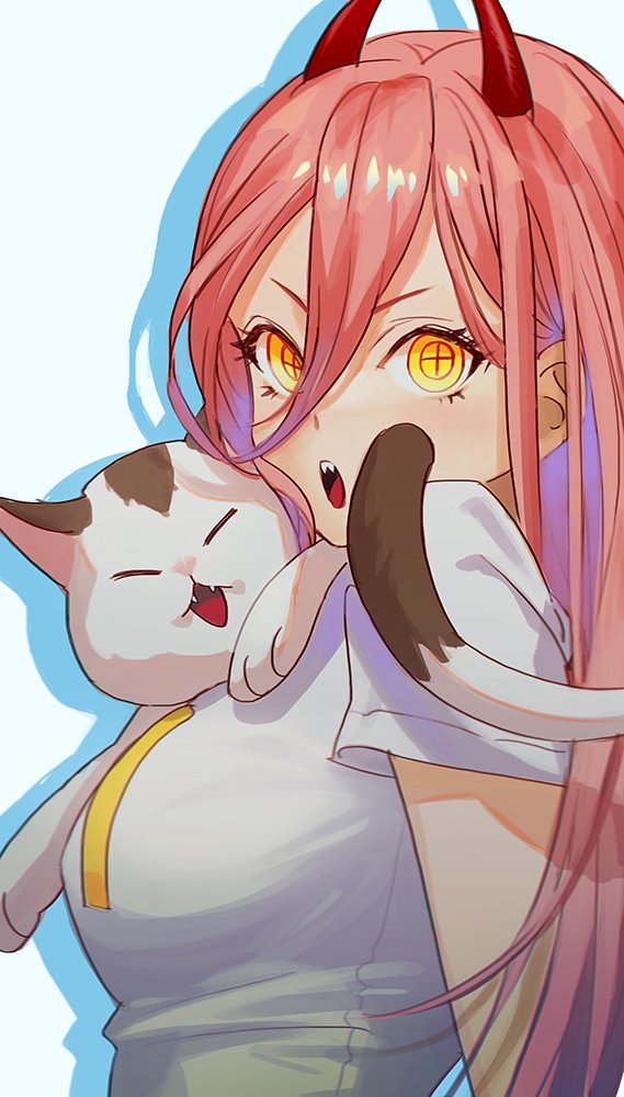 Daily_power2's tweet image. Cute power and meowy #chainsawman #power #チェンソーマン #パワー source:pixiv.net/en/artworks/10…
