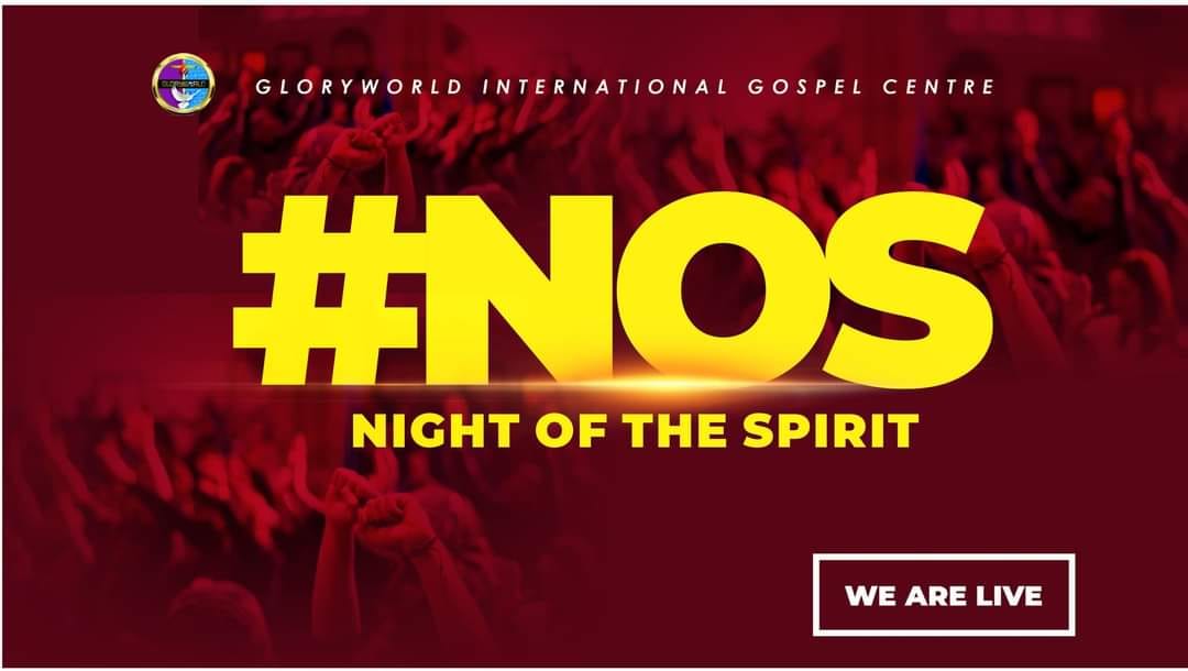 gigcglobal's tweet photo. Welcome Online!
Welcome to a transforming moment with the Holy Spirit - it's our Night of the Spirit.
Open up your heart to recieve from God. You will experience his power at work.
#NOS #NightOfTheSpirit #TarryNight #GIGCGlobal #GloryWorld #PastorSamuelEffiong https://t.co/8TfjrPThDB