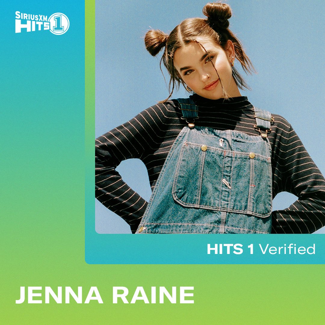 aaahhh yall i’m so excited!!! this weekend i’m taking over #Hits1Verified on @SiriusXMHits1 🤍 listen tonight at 9pm est / 6pm pst & ALL WEEKEND siriusxm.us/JennaRaine