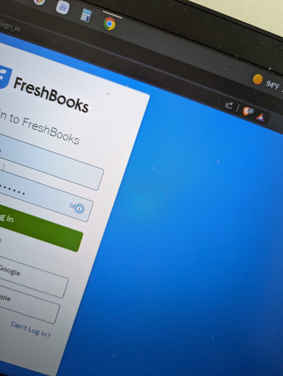 ChrisGenoCPA's tweet photo. There's no other way it would make sense!
My last task before the weekend has me logging into @freshbooks .
My first task of the weekend is starting day one of my #FreshAdventure
Love the synergy!!! https://t.co/f0HOkRg2RH
