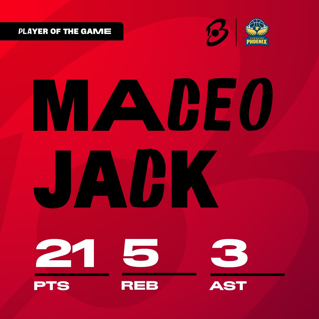 ⭐️⭐️ @jamell and @MaceoJack33 take Player of the Game honours after two huge performances tonight in the #BritishBasketballLeague! 👇Click below to watch full highlights on our YouTube channel! 📺 youtube.com/@BritishBasket… #UNBEATABLE