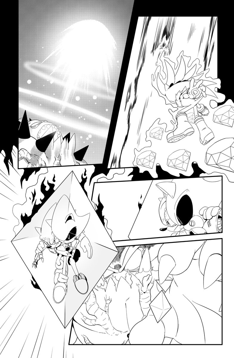 Just felt like posting an older issue's linework.
#SonicTheHedgehog #IDW #ComicArt