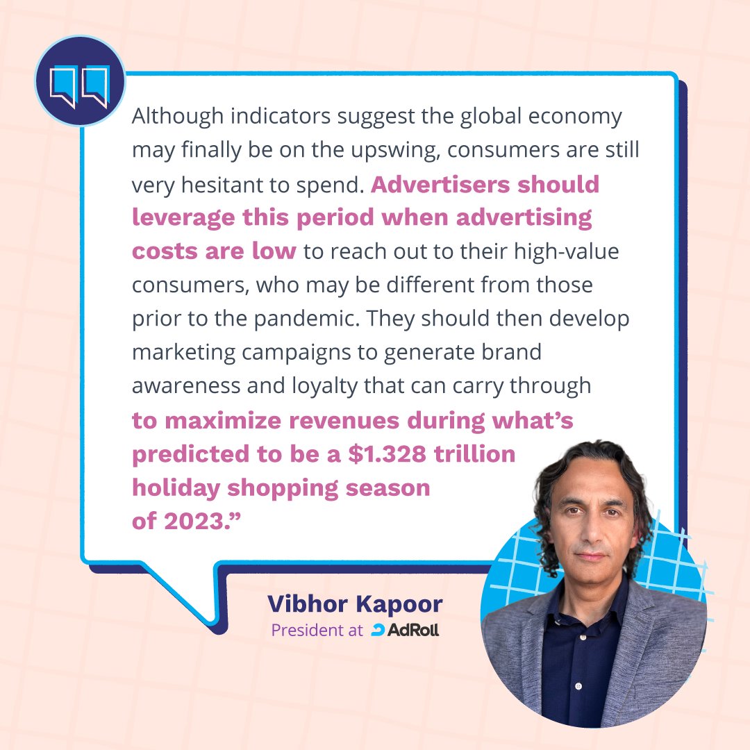 The 2023 Q3 State of #DigitalMarketing Report is here! 🗞️

Deep dive into #CPM trends, #holiday #ad strategies, and more! Read the full report here: bit.ly/3PDWc6w

#adroll #marketingtips