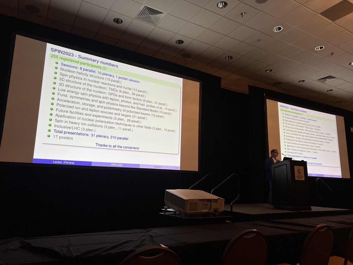 AlexeiProkudin's tweet photo. Spin 2023 is concluding. It was a great conference! https://t.co/fFSlMs2lM3
