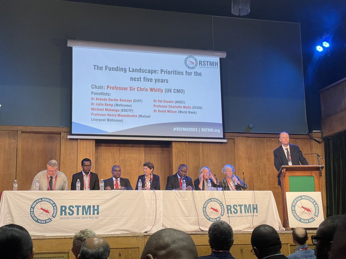 Some really brilliant talks at the RSTMH annual meeting, of note was the discussion on funding for NTD research for the next five years, and the importance of getting well-synthesised research into the hands of policymakers. #RSTMH2023 @RSTMH