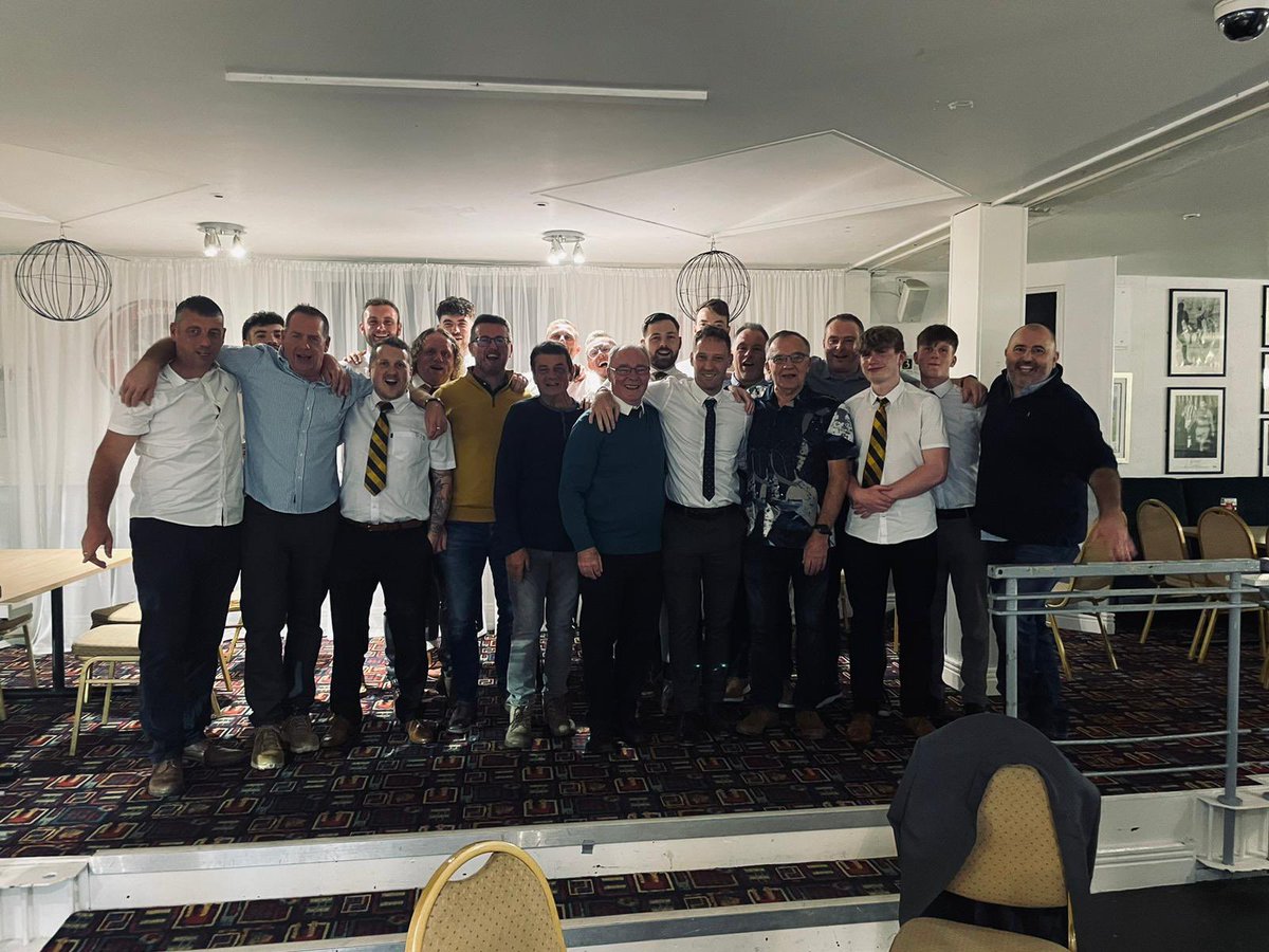 Celebrating Dad tonight. Huge commitment to Central Wales and local football in general. Great to see past and present players celebrating this milestone. Proud son <a href="/cpd_talybontfc/">CPDTalybontFC</a>