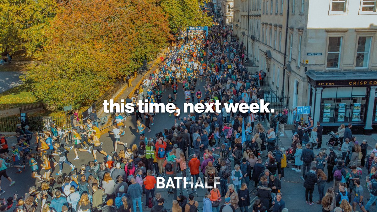 bathhalf's tweet image. This time, next week ❤️‍🔥

How we feeling runners?! 👇

#bathhalf