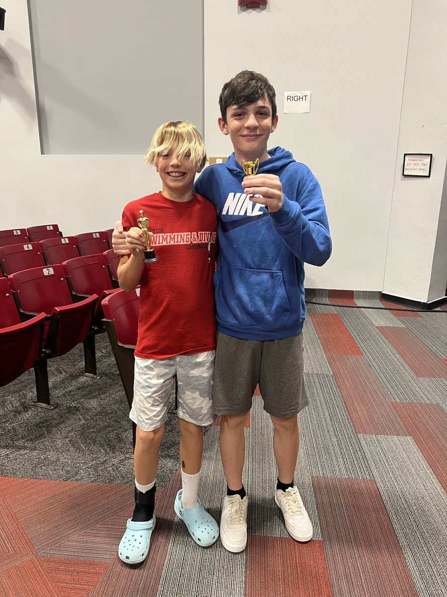 And the Academy Award goes to… #ReaderTheater #WeAreMemorial