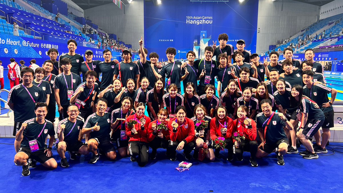 satomi_bomber's tweet photo. おはようございます☀️
第19回アジア大会〖競泳〗が終了しました。

50m平泳ぎ🥈 (自己記録&日本新記録達成)
100m平泳ぎ🥈

前大会と比較してしまうと悔しさは残りますが、何より！中国の選手たちの泳ぎが本当に素晴らしかったのでとても刺激になり、勉強にもなりましたし来年に向けての向上意欲が更に高まりました！
本当に心から感謝です🙏✨
そして世界水泳に続きアジア大会もたくさんの応援をしてくださり
ありがとうございました！🙇‍♀️
来年のパリ五輪を目指して頑張ります！🔥🔥
