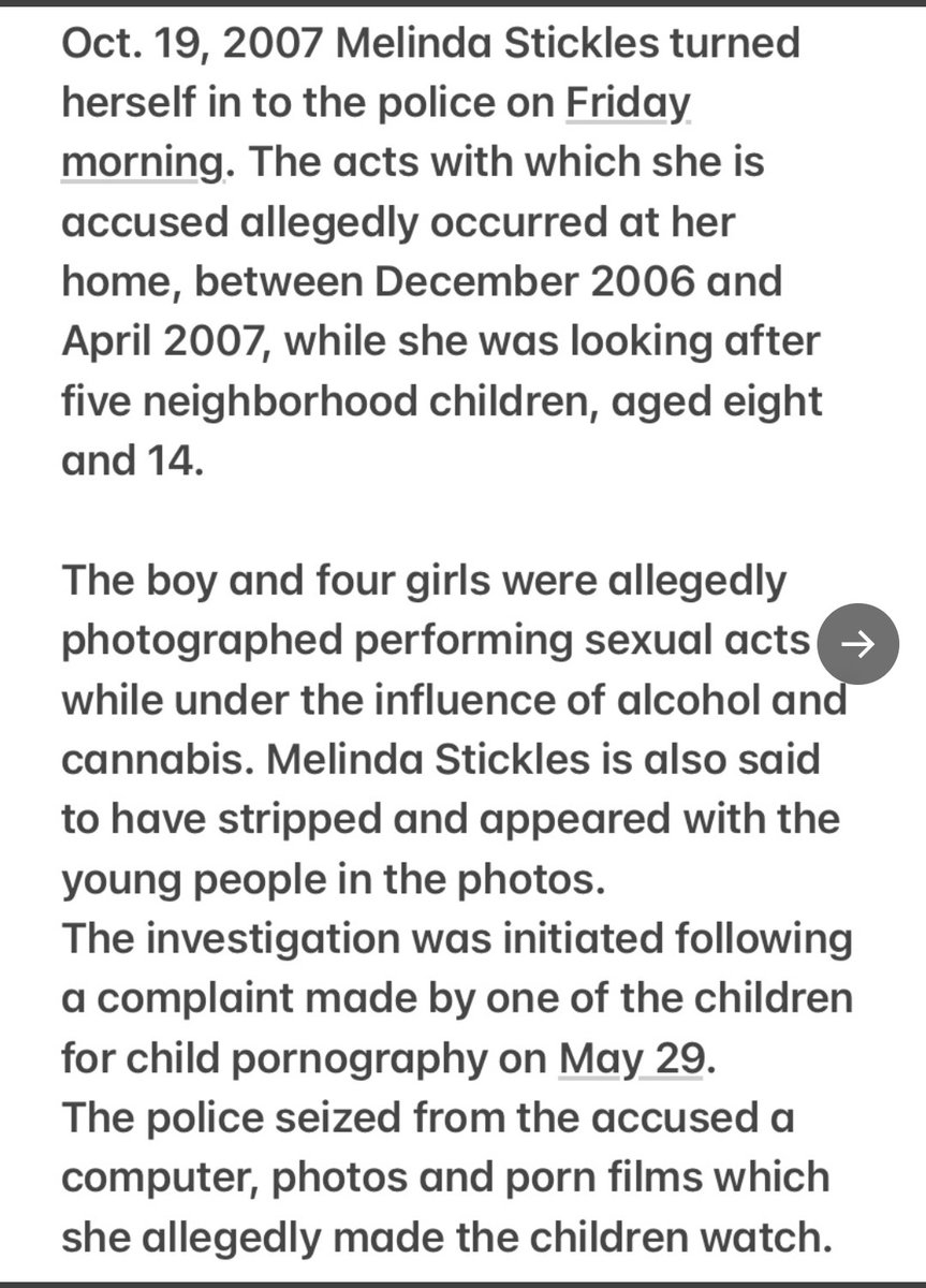 DNArigged's tweet photo. What in the actual FUCK!

This psycho "Save the Children" #Convoy freak 

1. Who came to Ottawa alleging she was off to war 

2. Whose husband was shot because he was pointing his gun at the door where police stood when they came to speak to them

3. Who praised Clifford "Apollo" Tabor who killed a 3 year old while her mother was out in 2003 

ALSO turned herself in in 2007 for drugging up her five children, ages eight to 14, to take nude pictures of them performing sexual acts!

I fucking CAN'T with these terrorists #fuckwads!

You want to find child predators, look at the loudest voices in the #SaveTheChildren #LeaveOurKidsAlone 

We fucking see you

#1MillionMarch4Hate 
#EverybodyUpItsTime