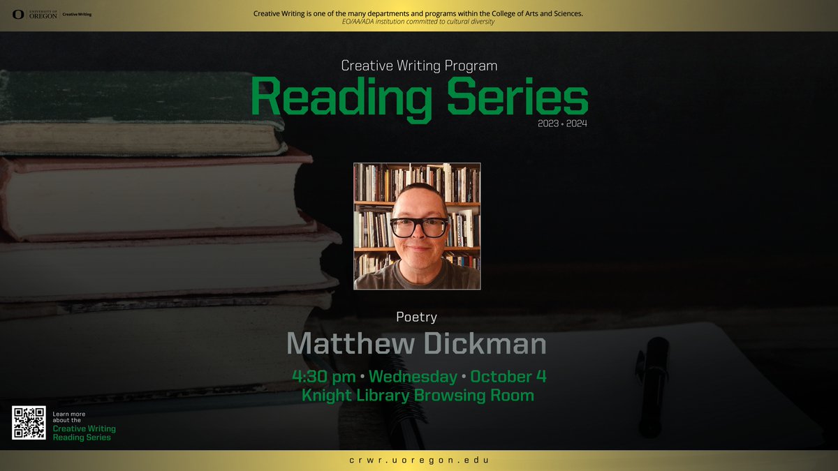 UOregon Creative Writing tweet media