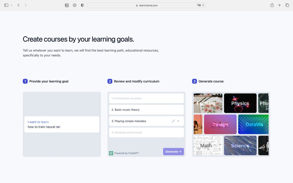 Learniverse tweet media