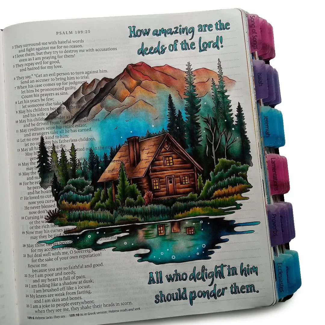 NLTverse's tweet photo. ( #π· @artoftalitha)
See all our Journaling Bibles https://t.co/m50bX6KU94
#NLTBible #TyndaleBibles #ArtBible #ArtJournaling #CreativeBible #BibleJournaling #Coloring #Art #BibleArt #IWriteInMyBible #IColorInMyBible #ArtInMyBible https://t.co/eCJJ1Xbok1