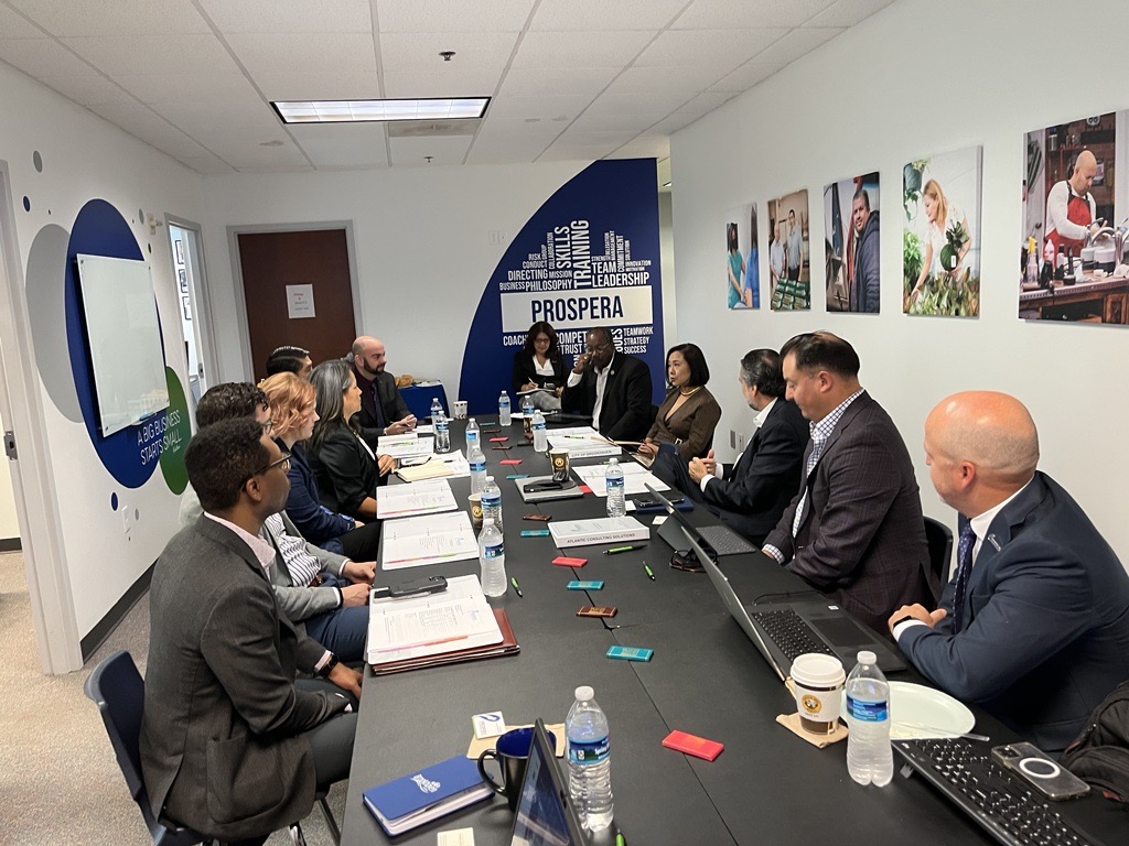 ProsperaUSA's tweet photo. 🌟Yesterday, Prospera Georgia Regional Board held its third quarterly meeting of 2023.
🤝We extend our gratitude to all board members and to Dekalb Commissioner Steve Bradshaw @commissionersrb for participating in our board meeting.
#Prosperafunders #prosperapartners https://t.co/KbPrHbeGlj
