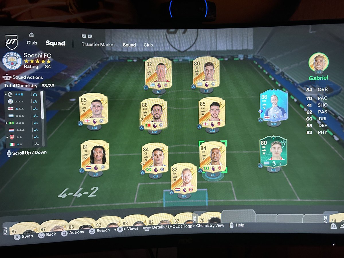 To all my #EAFC24 players which squad you rolling with?