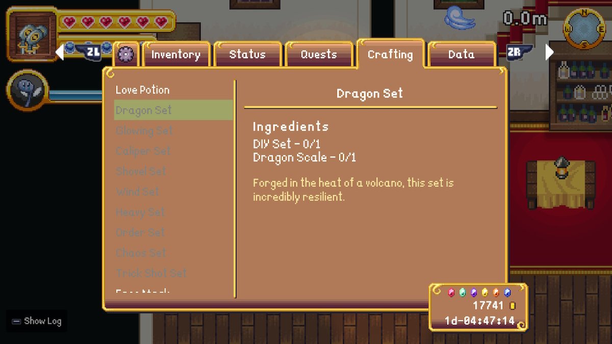 RPGolf Legends completed. 54/54 Holes cleared. 6/6 Gems acquired. 97/97 Quests completed(though one appears to have glitched). 18/18 Club Sets. 16/16 Entries in the Fish Log. 6/6 Badges. 27/?? Blueprints found/crafted. #RPGolfLegends #KemcoJRPG #NintendoSwitch