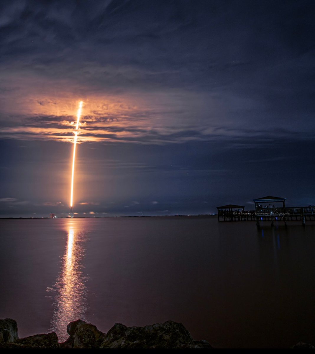 TalkOTitusville's tweet photo. LAUNCH UPDATE
SpaceX is now targeting a liftoff of tonight's Starlink 6-19 mission for 10:00pm
Photo by Paradox Adventure Photography https://t.co/79pT0lz02F
