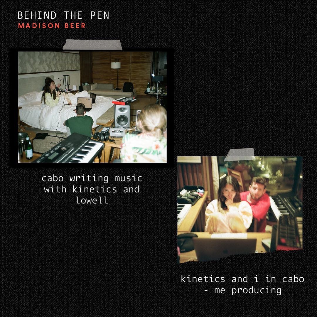 MadisonNationHQ's tweet image. 📸 “@madisonbeer takes us straight to the studio in the newest edition of #BehindThePen ✍️” SpotifySongWriting via Instagram @madisonbeerhq #madisonbeer #spotify #silencebetweensongs