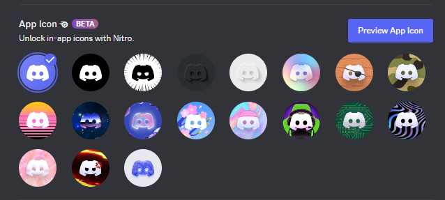 DiscordBetasES's tweet photo. Discord está trabajando en una nueva función que permitirá a la gente con nitro poder cambiar el logo dentro de la aplicación de escritorio. https://t.co/O2GytnLIbO