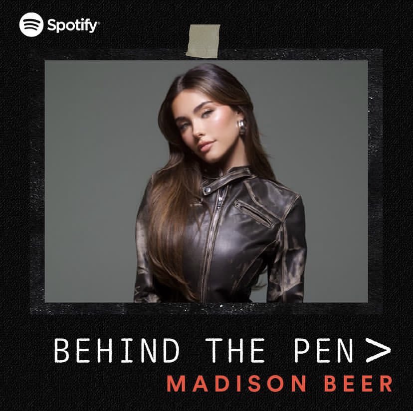 madisondailypl's tweet image. 📸 Spotify podzieliło się zdjęciami Madison zza kulis podczas pracowania nad albumem w najnowszej edycji #BehindThePen.